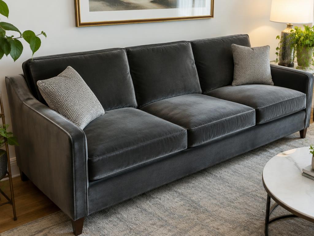 Sofa after repair